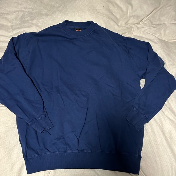 BLANK DARK BLUE/NAVY XL HARLEY DAVIDSON CREWNECK. - Picture 2 of 5